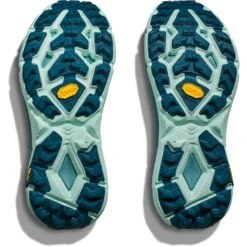 Hoka Chaussures Running Femme - Mafate Speed 4 - Lime Glow / Ocean Mist -Hoka Chaussures Boutique hoka mafate speed 4 womens running shoes lime glow ocean mist 2 1503152