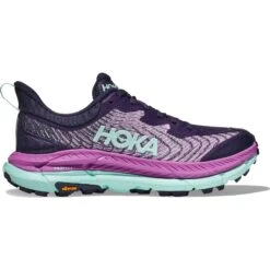 Hoka Chaussures Running Femme - Mafate Speed 4 - Night Sky / Orchid Flower -Hoka Chaussures Boutique hoka mafate speed 4 womens running shoes night sky orchid flower 1 1503163