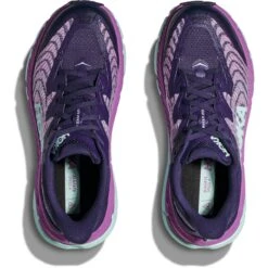 Hoka Chaussures Running Femme - Mafate Speed 4 - Night Sky / Orchid Flower -Hoka Chaussures Boutique hoka mafate speed 4 womens running shoes night sky orchid flower 8 1503170