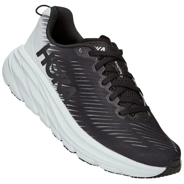 Hoka Chaussures Running Femme - Rincon 3 - Noir / Blanc 3 Hoka Chaussures Running Femme - Rincon 3 - Noir / Blanc