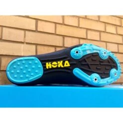HOKA Pointes Rocket LD Homme Black / Cyan -Hoka Chaussures Boutique hoka pointes rocket ld homme black cyan 5