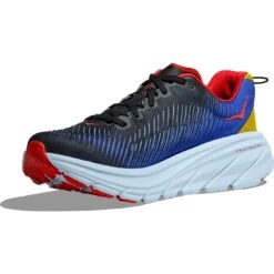 Hoka Chaussures Running Homme - Rincon 3 - Noir / Dazzling Blue -Hoka Chaussures Boutique hoka rincon 3 running shoes black dazzling blue 4 1386488