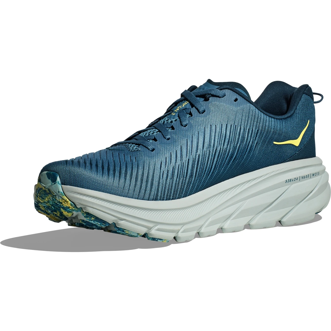 Hoka Chaussures Running Homme - Rincon 3 - Bluesteel / Deep Dive 4 Hoka Chaussures Running Homme - Rincon 3 - Bluesteel / Deep Dive – Image 2