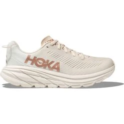 Hoka Chaussures Running Femme - Rincon 3 - Eggnog / Rose Gold -Hoka Chaussures Boutique hoka rincon 3 womens running shoes eggnog rose gold 8 1503216