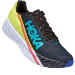 Hoka Chaussures Running - Rocket X Unisex - Noir / Evening Primrose