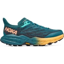 Hoka Chaussures Running Femme - Speedgoat 5 GTX - Deep Teal / Noir -Hoka Chaussures Boutique hoka speedgoat 5 gtx women s running shoes deep teal black 6 1240428