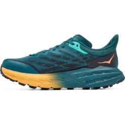 Hoka Chaussures Running Femme - Speedgoat 5 GTX - Deep Teal / Noir -Hoka Chaussures Boutique hoka speedgoat 5 gtx women s running shoes deep teal black 7 1240429
