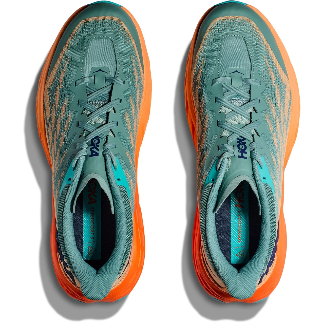 Hoka Chaussures Running Homme - Speedgoat 5 - Trellis / Mock Orange 7 Hoka Chaussures Running Homme - Speedgoat 5 - Trellis / Mock Orange – Image 5