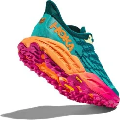 Hoka Chaussures Running Femme - Speedgoat 5 - Deep Lake / Ceramic -Hoka Chaussures Boutique hoka speedgoat 5 women s running shoes deep lake ceramic 2 1364856