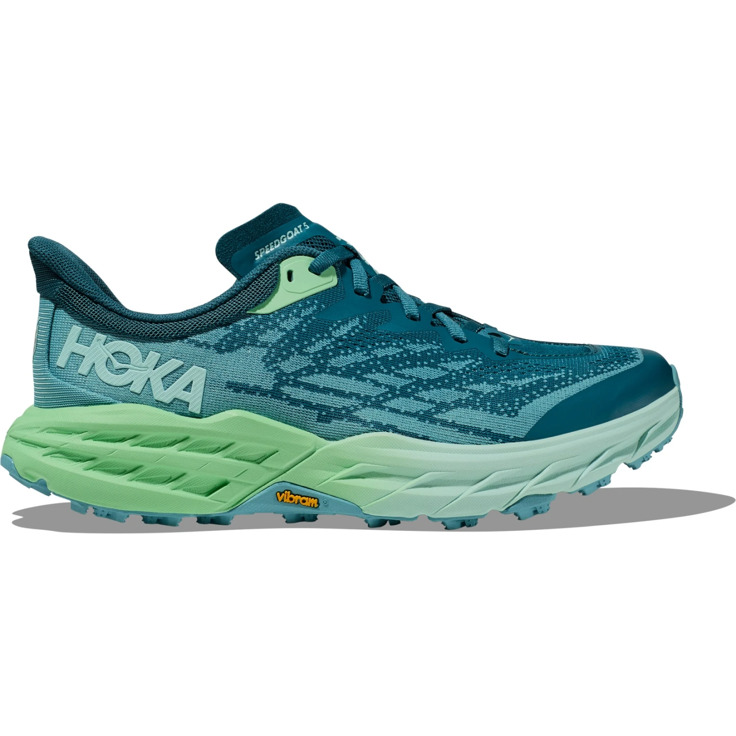 Hoka Chaussures Running Femme - Speedgoat 5 - Deep Lagoon / Ocean Mist 5 Hoka Chaussures Running Femme - Speedgoat 5 - Deep Lagoon / Ocean Mist – Image 3