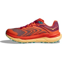 Hoka Chaussures Running Femme - Tecton X 2 - Cherrie Jubilee / Flame -Hoka Chaussures Boutique hoka tecton x 2 womens running shoes cherries jubilee flame 1 1469944