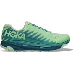 Hoka Chaussures Running Femme - Torrent 3 - Lime Glow / Deep Lagoon -Hoka Chaussures Boutique hoka torrent 3 womens running shoes lime glow deep lagoon 7 1503453