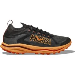 Hoka Chaussures Running - Zinal 2 - Noir / Sherbet -Hoka Chaussures Boutique hoka zinal 2 running shoes black sherbet 7 1503510