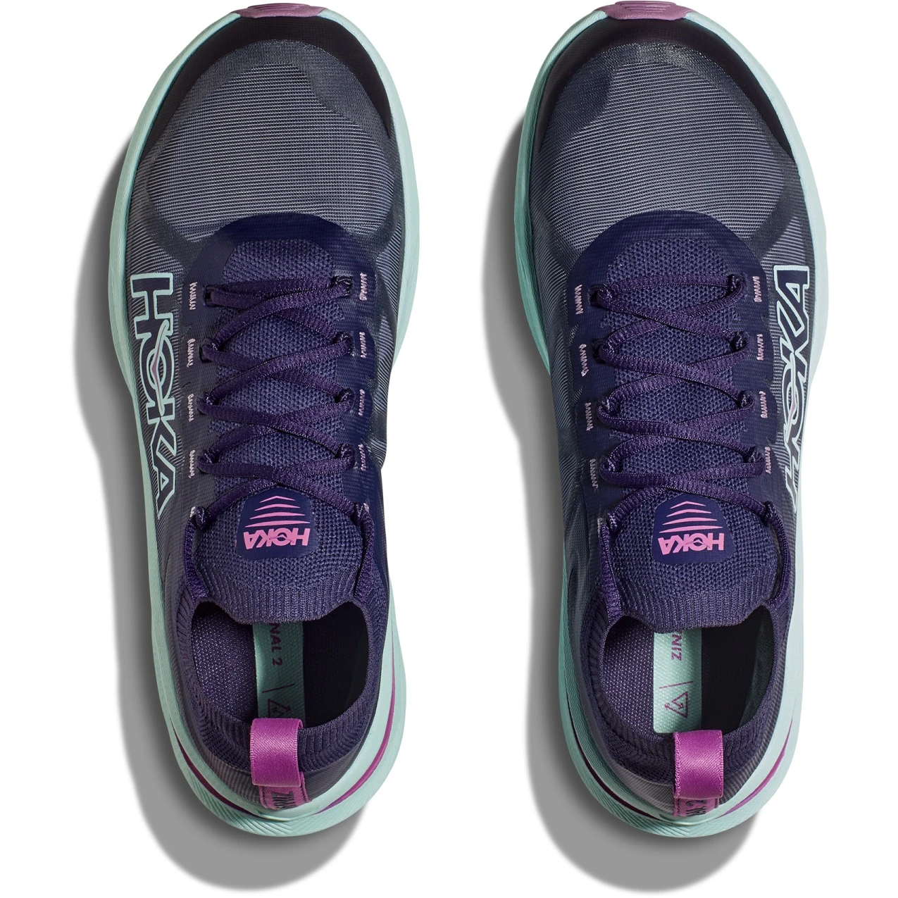 Hoka Chaussures Running Femme - Zinal 2 - Night Sky / Sunlit Ocean 9 Hoka Chaussures Running Femme - Zinal 2 - Night Sky / Sunlit Ocean – Image 7