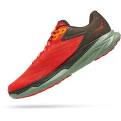 Hoka Chaussures Running - Zinal - Fiesta / Noir Olive -Hoka Chaussures Boutique hoka zinal running shoes fiesta black olive 3 1240688