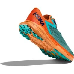 Hoka Chaussures Running - Zinal - Trellis / Vibrant Orange -Hoka Chaussures Boutique hoka zinal running shoes trellis vibrant orange 5 1377786