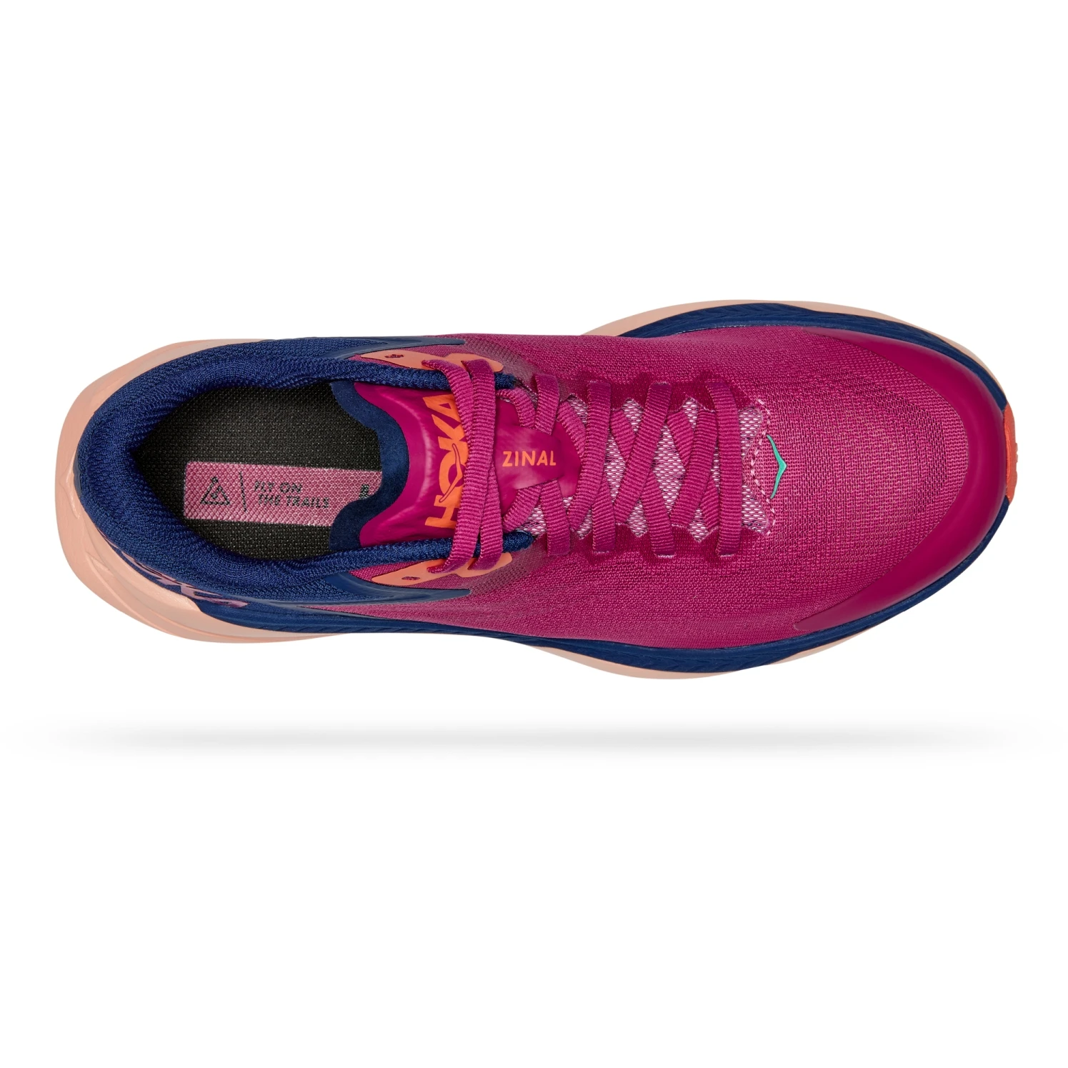 Hoka Chaussures Running Femme - Zinal - Festival Fuchsia / Bellwether Blue 9 Hoka Chaussures Running Femme - Zinal - Festival Fuchsia / Bellwether Blue – Image 7
