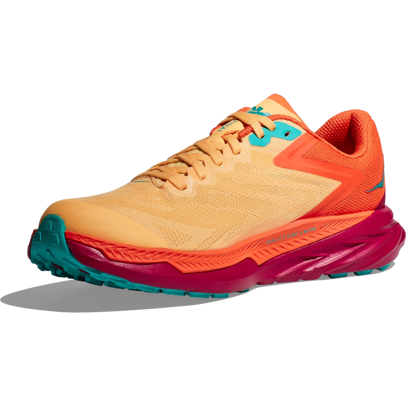 Hoka Chaussures Running Femme - Zinal - Impala / Flame 6 Hoka Chaussures Running Femme - Zinal - Impala / Flame – Image 4